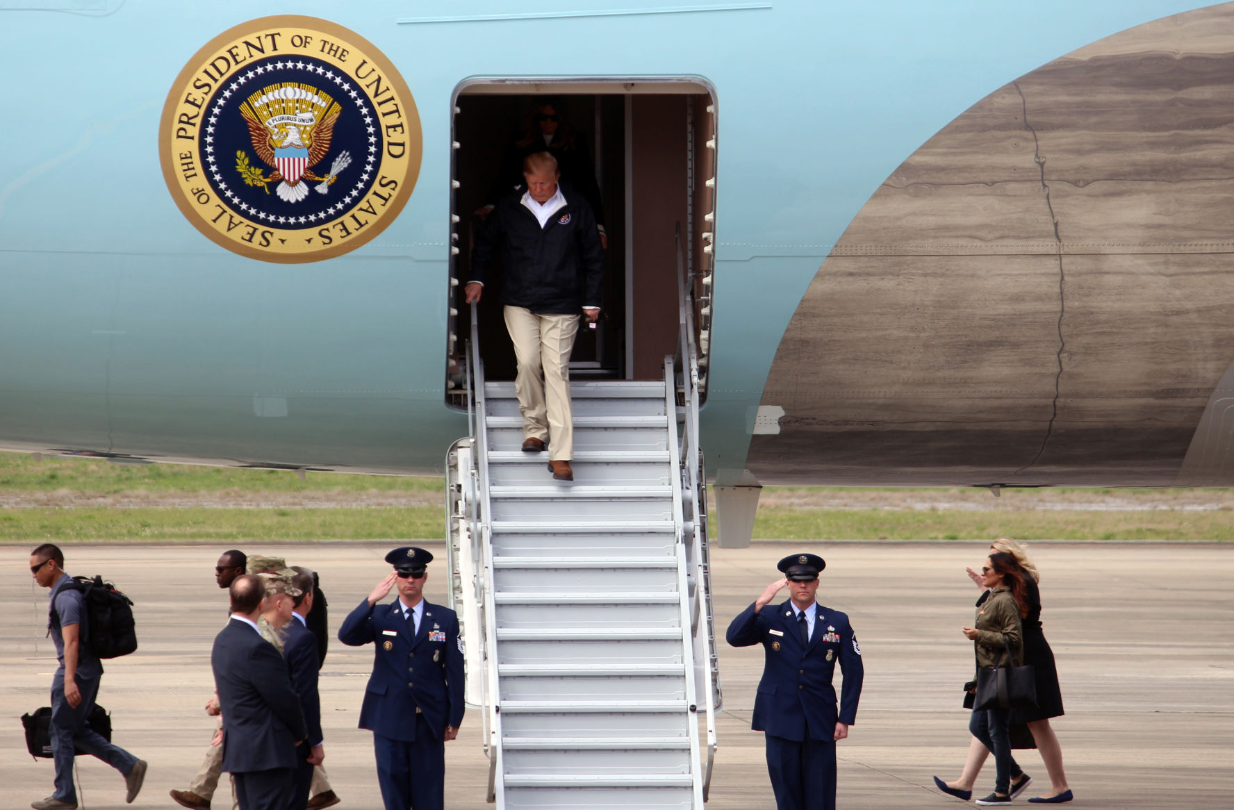 President Trump visits Lee County